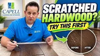 How to fix or minimize scratches & their appearance in #engineeredfloors #capellflooring