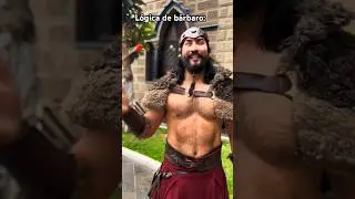 L&oacute;gica de b&aacute;rbatos 🪓 #humor #geek #medievalgame #medievalcore #larping #cosplay #bg3