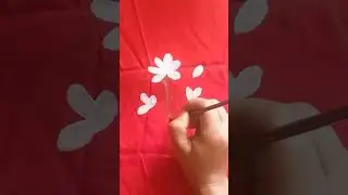 flower painting #handpainted  #flowerart#art #shortvideo
