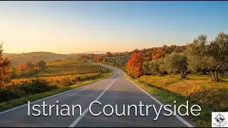 Istria 4K | Grad Poreč to Kaldanija | Relaxing Autumn Drive