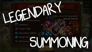 Summoners War: 17 Mystical Scrolls +  2 Light Dark Scrolls + 1 Legendary Scroll Epic Summons