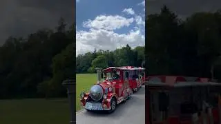 Malahide Red Train 🚂 #ireland #dublin #malahide #irlanda #train #tren