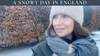 A SNOWY DAY IN ENGLAND | Slow Living, Country Walks & Cosy Homemaking