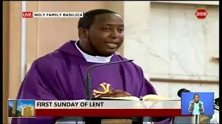 LIVE: Holy Mass from Holy Family Basilica || 6h March 2022 || www.kbc.co.ke