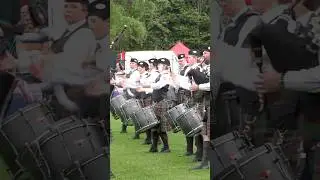Buchan Peterson #pipeband #march in Grade 1 2024 North of #scotland  Band #championship #shorts