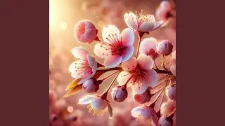 Cherry blossoms dance, the harmony of spring once again