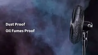 AVUXOR Waterproof BLDC Pedestal Fan | Quiet, Energy-Saving & Heavy-Duty Outdoor Cooling