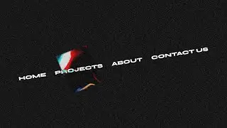 Menu Hover Animation | HTML & CSS