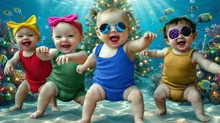Baby Shark Doo Doo ! Dance Music ! Enjoy Continues 10 min Shark Dance Musical