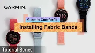 Tutorial &ndash; Garmin Smartwatches: Installing ComforFit Fabric Bands |  Breathable Alternative