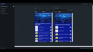 Mobile application for registering for a conference