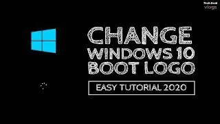How to Change Default Windows 10 Boot Logo Icon to Any Image - Using HackBGRT #techdeskvlogs