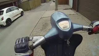 1965 Lambretta TV 175 first ride after rebuild