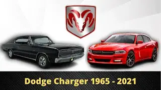 Dodge Charger Evolution (1965 - 2021) | Dodge Charger Then And Now