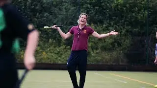 TOP BINS! Olympic gold medalist Crista Cullen MBE showing us how it's done today at Summer Camp.