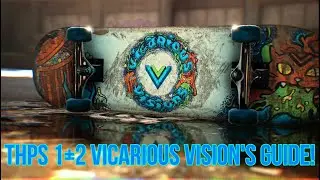 THPS 1 + 2 Vicarious Visions guide