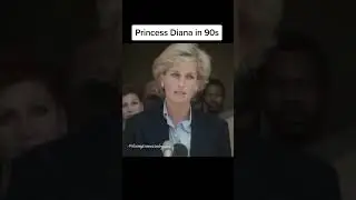 #Shorts Princess Diana in 90s #princessdiana #royalfamily #kingcharles #princewilliam #princeharry