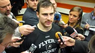 Flyers Matt Read on his strong play