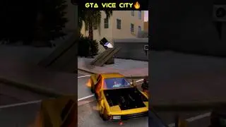 Police Chase👮🏼&zwj;♂️- GTA Vice City #shorts #gta #shorts #gaming #ps5