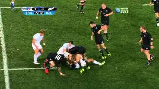 2011 Rugby World Cup final New Zealand v France 2nd half