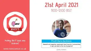 Prof Chris Jackson | Research and Researcher Assessment