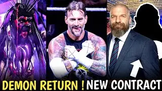 Top WWE Star Singed New Contract😱 Demon Balor Return Plan | CM Punk Angry on Hater | WWE NXT Call Up