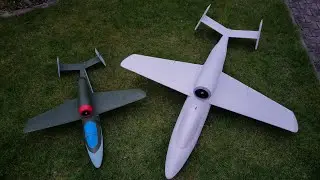 Heinkel HE 162 3D printed 80mm EDF