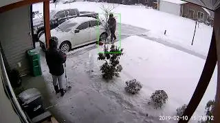 Feb 10 2019 Nanaimo snow storm timelapse.