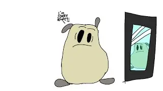 Flour Sack and Ball by Ian J. Turner but I drawing dog's face.