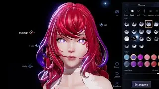 Dragon Raja Female Character Creation/Customization (Global/English)