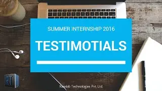 Summer Internship as Android Developer at  RannLab Technologies -Sanjay Verma