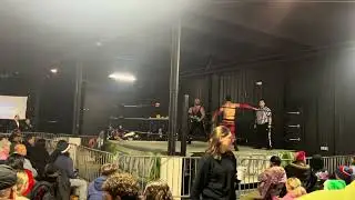 Captain Pain vs Romeo 12-20-25 HV Heavyweight Championship Middletown, NY. Captain attacked by Santa