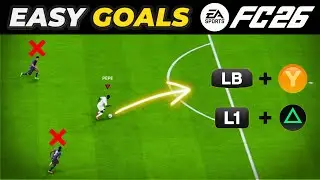 Забивайте ЛЕГКИЕ ГОЛЫ в FC 26 Ultimate Team с помощью этого ОДНОГО ТРЮКА! 😮&zwj;💨