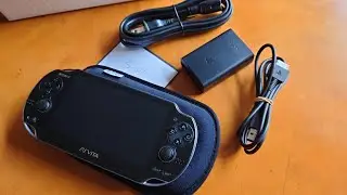 PSVita Model PCH1001 Refurbished OLED Package Contents - Serial Recorded - Totalconsole