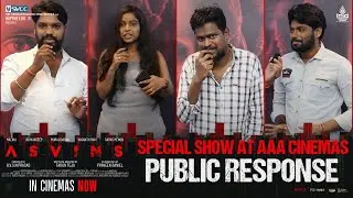 ASVINS Special Show At AAA Cinemas | Public Response | Vasanth Ravi | Tarun Teja | Vimala Raman