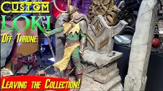 Custom Loki Off Throne 1/4.  Sadly Leaving the Collection! Epic Statue