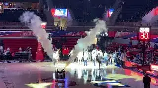 SMU MUSTANGS MBB Intro video & Starting 5 Lineup 🆚 Alabama State Hornets