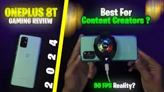 OnePlus 8t Gaming Review in 2024 || Worth to Buy in 2024? 🤔 ||  PUBG/BGMI Test || 90 Fps Testing