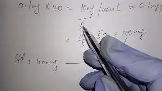 Protocol for calculating sample dilutions based on a microgram-level label claim for dosage forms