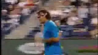 Federer vs Agassi Funny