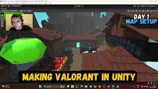 Day 1 Map Setup - Making Valorant In Unity | GameDev #1 @VALORANTinsa #valorant #3dgamedevelopment