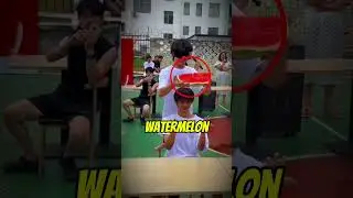 This WATERMELON CHALLENGE Is CRAZY