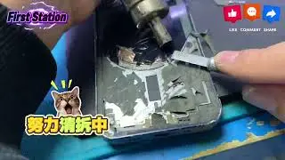 iPhone激光換底玻璃