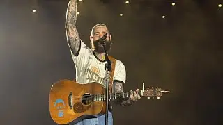 Post malone live show full crwod people #postmalone #liveshows #music 