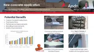 Презентация Джеймса Марша, управляющего директора компании Andromeda Metals, из серии конференций NWR Resources.