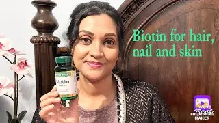 NATURE BOUNTY BIOTIN FOR HAIR GROWTH SUPPLEMENT AND ALSO GOOD FOR SKIN AND NAILS.