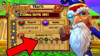 Wizard101 *СНИМАЕТ* ограничение урона! (Обновление 180-го уровня)