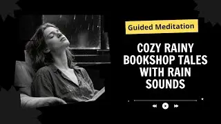 Guided Meditation for Deep Sleep: Cozy Rainy Bookshop Tales with Rain Sounds & Soft Whispers