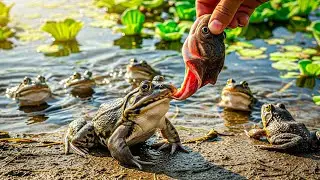 Savage Frog in Action! You&rsquo;ll Be Shocked! 🤯