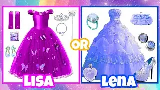 lisa or lena 😍 💕| Cutest Bedrooms👗|Ep 328 #cute #fypシ #trending #lisaorlena